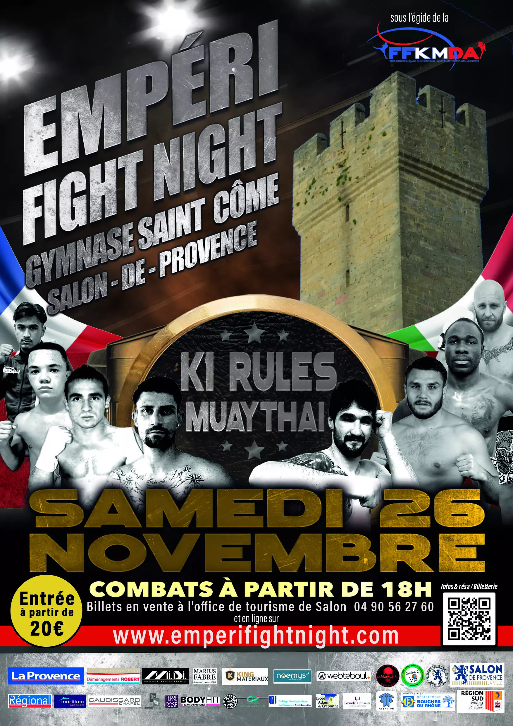 Affiche web Sud Fight Events